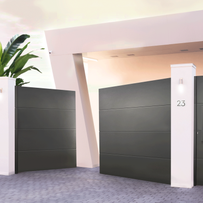 Puerta Aluminio Soldado Black Line