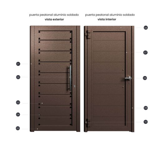 Puerta Aluminio Soldado Navalcarnero - Imagen 4
