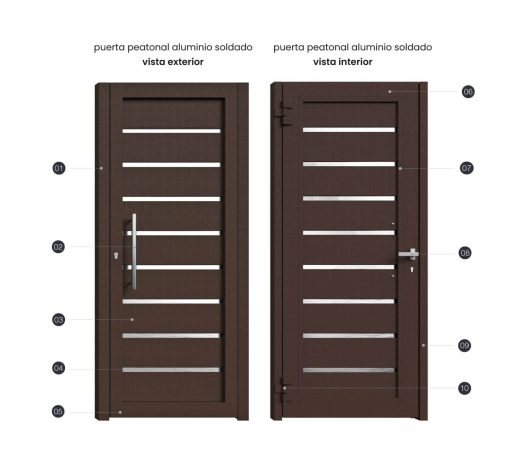 Puerta Aluminio Soldado Pozuelo - Imagen 4