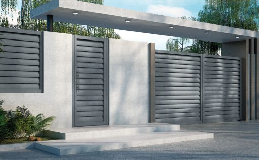 Puerta Aluminio Soldado Torrejón